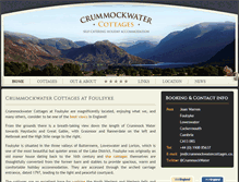 Tablet Screenshot of crummockwatercottages.co.uk